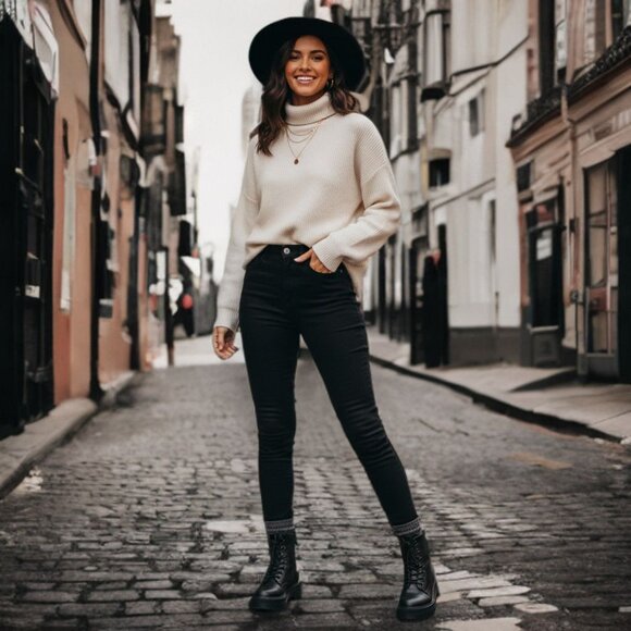 EVERLANE High-Rise Skinny Jeans Stretchy Full Length Denim Pants Classic Size 30